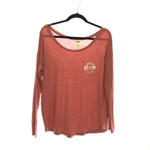 Victoria Secret Pink love pink long sleeve size S